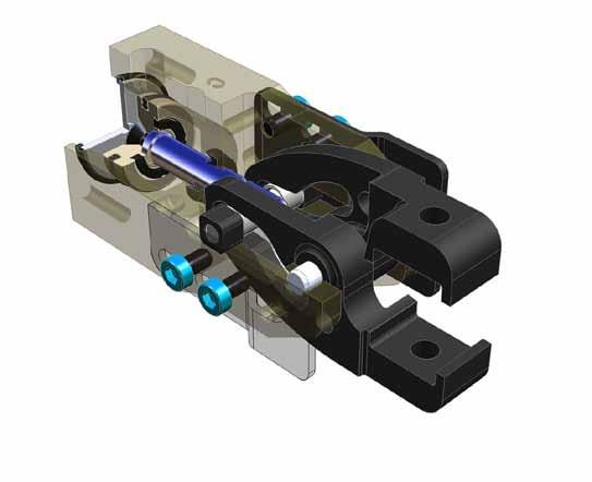 SERIES GRM SIZE 1 MINIATURE CLAMPS Ideal for applications that require a lightweight actuator and high clamp force.