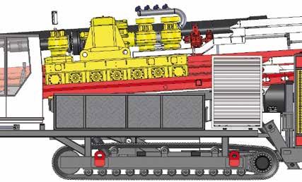rear support Super-silenced diesel engine for driving and drilling mode Crawler carriage with on-board mounted control cabin Our Horizontal Directional Drilling Rigs in the category of 300 to 1,000