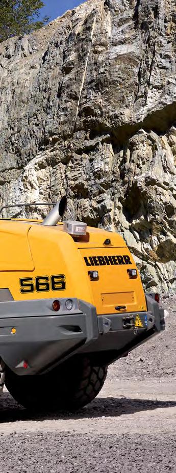 Economy he Liebherr driveline with Liebherr Power Efficiency (LPE) reduces wheel loader fuel consumption by 25% or more when compared to conventional travel gears!