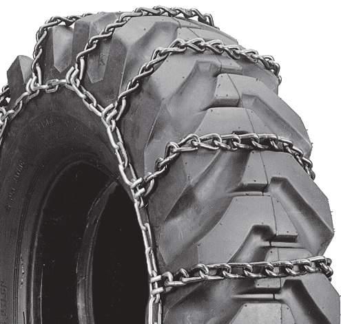 TRACTION TIRE CHAINS * NOTE: 2 link spacing available upon request. Grader, Scrapers & Heavy Equipment - Type OTR (Off Road Use) Cross Chain Side Chain per No.