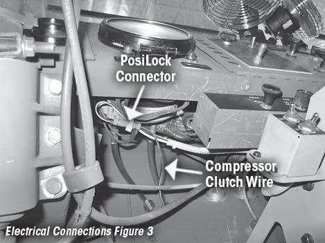 Locate clutch wire RD-2-4160-0 (Black wire with white stripe) in RD-2-4528-0 electrical kit.