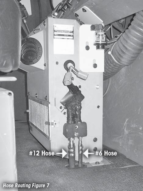 Lubricate fi ttings prior to inserting into hose. Tighten fi ttings. See Figure 6 (See page 9 for hose crimping instructions.) 10.