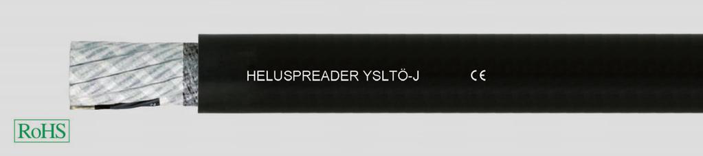 HELUSPREADER YSLTÖJ spreader cable for vertical basket enterprise Special cable lineto DIN VDE 0250 Temperature range flexing 20 C to +60 C fixed installation 20 C to +60 C Max.