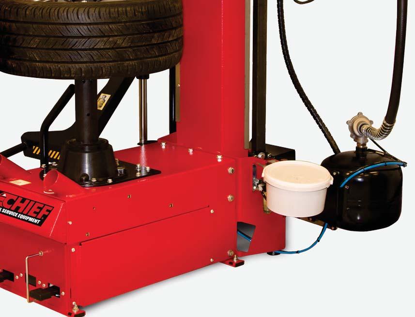 30 TIRE CHANGER with VARIABLE SPEED CONTROL This center