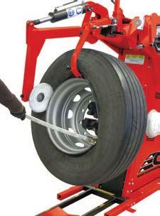 tire width 21 (540mm) Bead breaker power 13,300 Ft /Llbs / 18000 N Maximum assembly