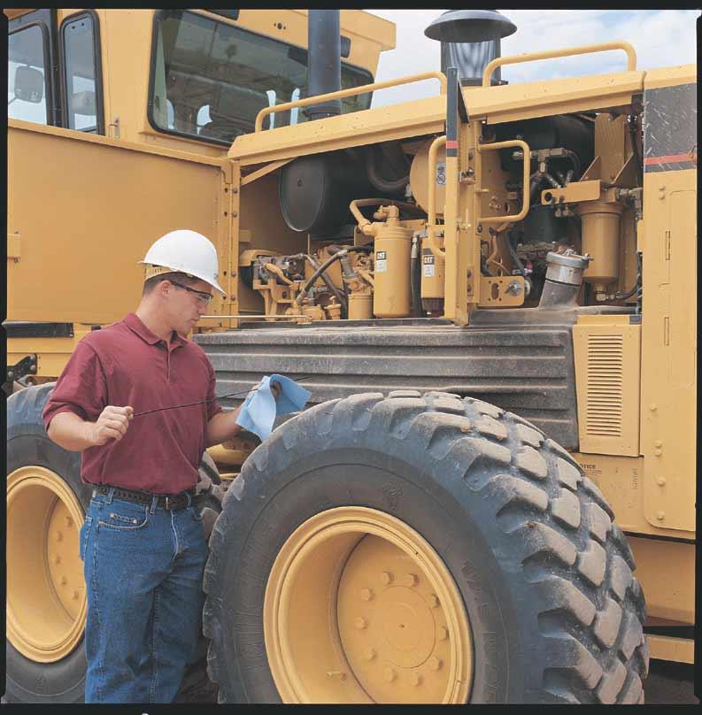 Serviceability Re-engineered inspection and service points save time and expense. Service Center.
