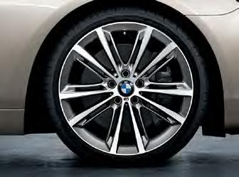 5 18" light alloy wheels Multi-spoke style 619 Recommended tyres When buying new tyres, we recommend that you choose those marked with the five-pointed