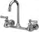 5 -DM, -FC, -LSI, -2F, -3F, -4F, -5F, -16F, -17F, -18F, -19F, -21F, -22F, -23F Z841J4-XL-DM Deck-mounted faucet with 9-1/2" tubular spout and wrist blade handles.