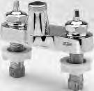 AQUASPEC COMMERCIAL FAUCETS Digit 2 and 3 - Body Types Z81100-XL 4" Centerset Lavatory Faucet