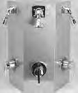 60 26 Z7500-TS-HW 2,125.45 26 Z7500-W3 The Z7500-W3 Series is a stainless steel shower unit of 18-gauge shroud with three pressure balanced mixing valves, service stops, and metal lever handles.