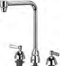 AQUASPEC COMMERCIAL FAUCETS Z831H1-XL Widespread with 12" tubular spout and lever handles. Z831R4-XL Widespread with 5" cast spout and 4" wrist blade handles. Z831H1-XL $310.25 6 6.