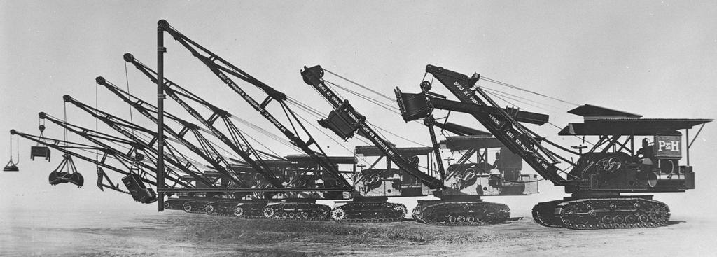 Joy Global: A History of Growing Success First P&H draglines appeared circa 1920 as