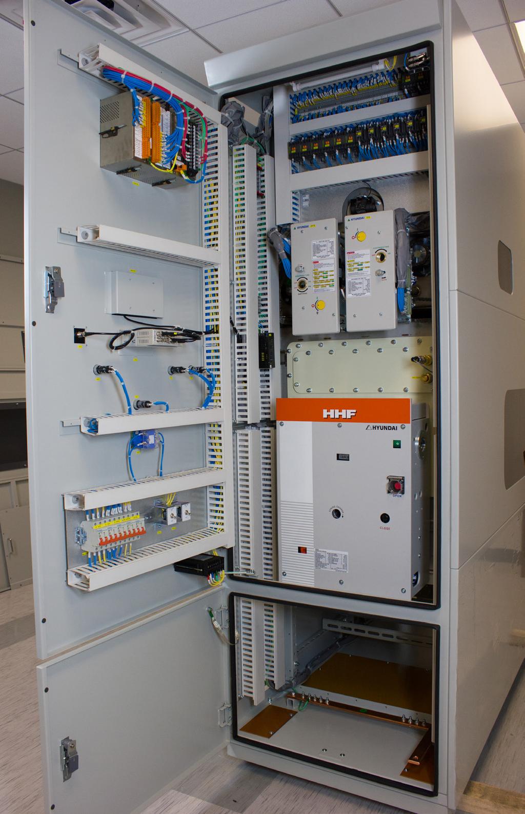 This includes all switchgear engineering design, integration, control and monitoring capabilities.