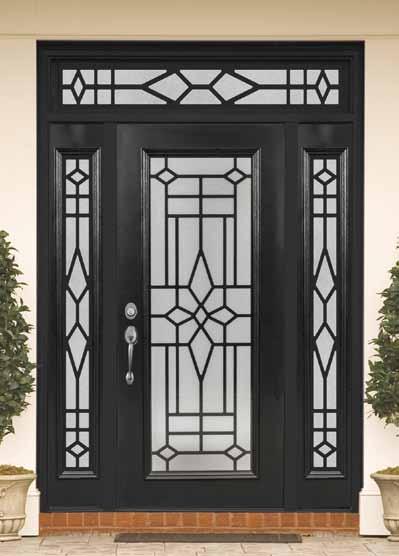 DOOR / V VALENCIA Lasercut Custom Glass Sizes Available Door / Sidelite / Transom NEW!