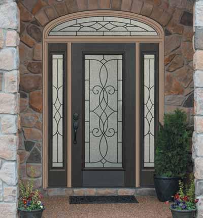 Ashbury by Western Reflections Granite Wrought Iron HM 212ASH HM 242ASH HME 268ASH HME 274ASH HME 279ASH HM 242ASH Door, HS 242ASH Sidelites and HT 230ASH