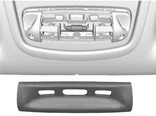 Interior lamp Vehicles without interior sensors E72787 1.