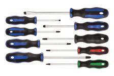 exceptional comfort and grip Patented SVCM tool steel is up to 30% stronger than CrV screwdrivers Ergonomic Screwdrivers - Sets 720523 6 PC