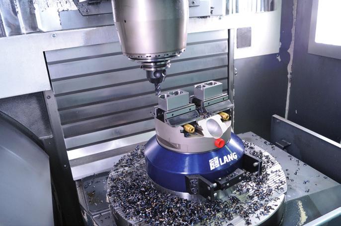 machine-tool because workpieces can be positioned among 4x 9 process-safe and with high repeat accuracy.