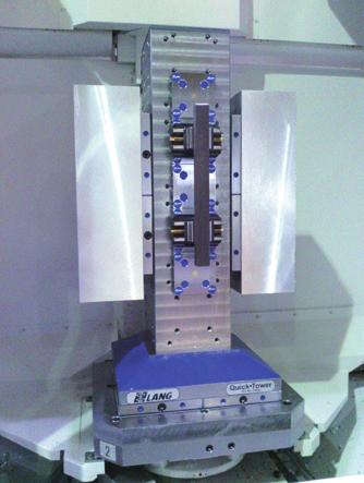 zero-point grid on all four faces 3 Compatible with all LANG workholding devices 3 4