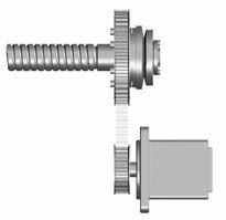 haracteristics Design Description haracteristics ssembly example SFEMX - s For direct mounting on timing pulley or power transmission component.