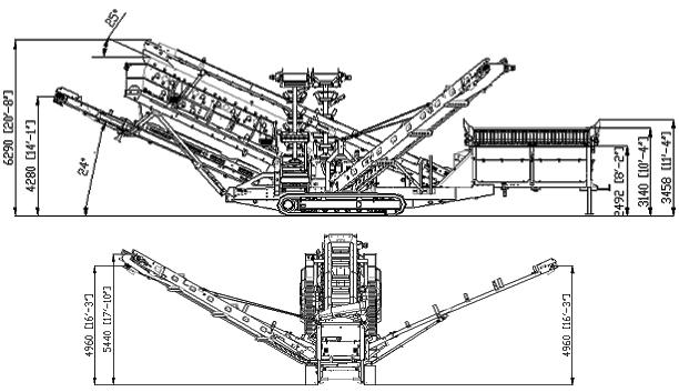 Figure 3: Chieftain 2100X 3 Deck Extended Length