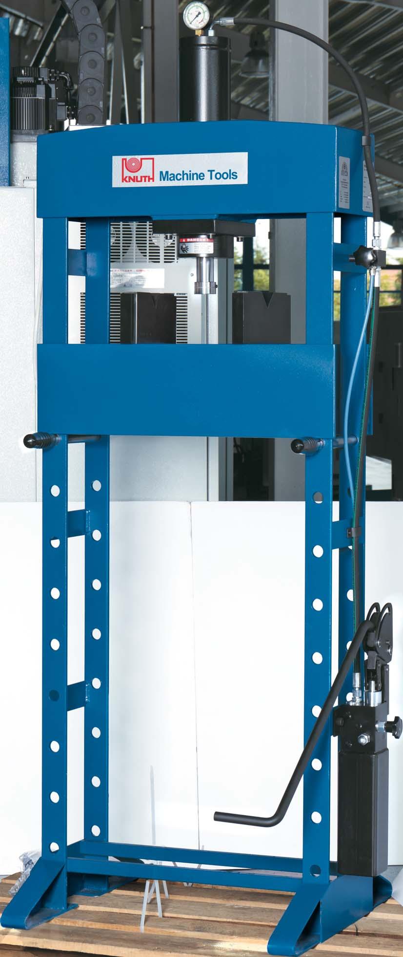 design, but is easy to handle with adjustable height standard multi-function die featuring a large belt width - for straightening flat materials