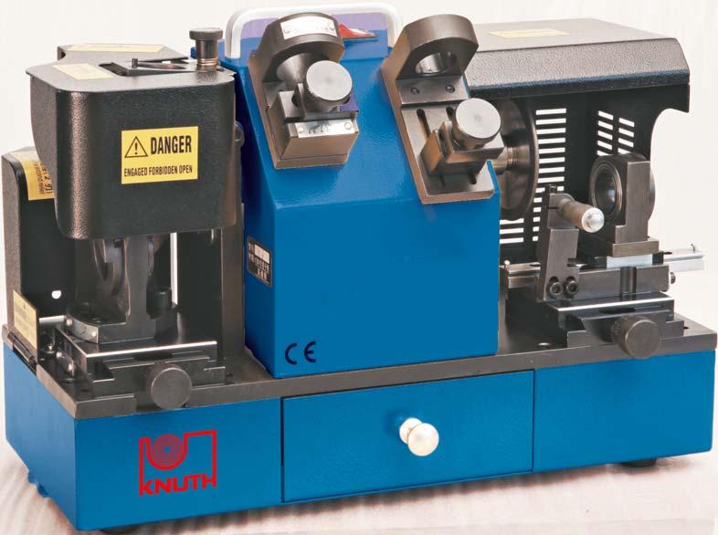 setup of cutters at the machine CBN grinding wheel is included 6 collets in the most common diameters are included