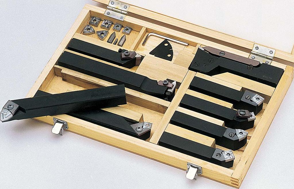 108 521 Clamped Turning Tool Set Includes 8 different clamped turning