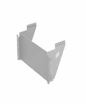 Silent System Capacity 40 litres Optional bracket for Door Pull option to be ordered separately - see page 17 System 300 also available as Handle Pull option (behind hinged doors) Frame and pull-out,