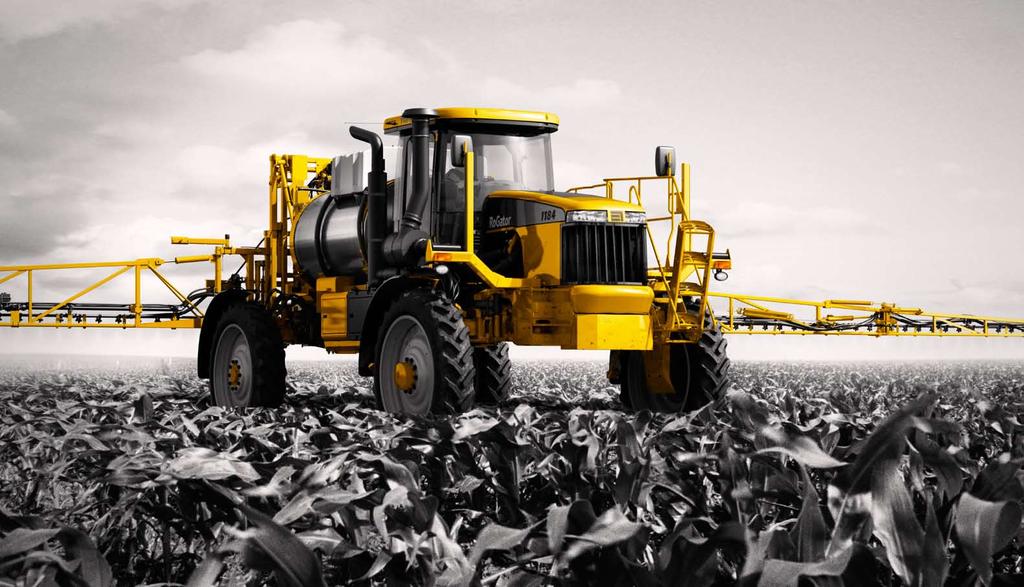 DURABLE. DEPENDABLE. PROFESSIONAL. More than just words, these are the qualities you can expect from the new series of RoGator self-propelled sprayers from the AGCO Application Equipment Division.
