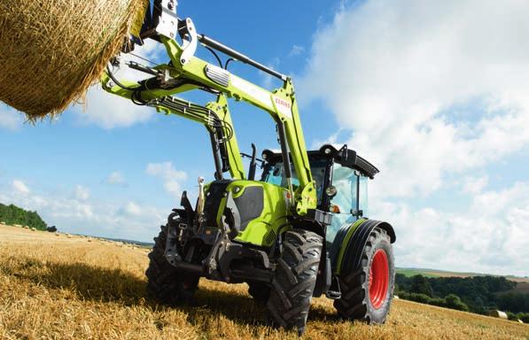 Ready for anything. CLAAS front loaders. No compromises. Even in front loader work.