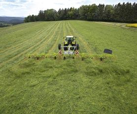 A tedder for professionals. Are you already mowing with a three-metre or larger mower?
