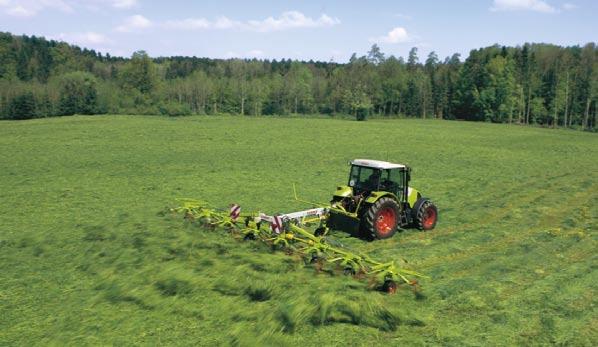 Performance of the highest order. Mobility. For maximum tedding output over large areas in record time, we have the perfect solution: the VOLTO 1050 T.