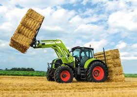 Quick attachment and removal without tools Fully integrated CLAAS