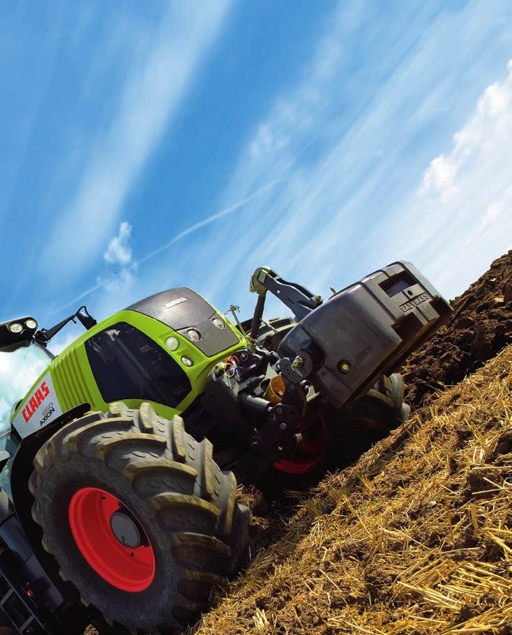 Contents CLAAS POWER SYSTEMS Drive train 8 Engine 10 Transmission 12 Construction 16 Power-to-weight ratio 18 Front linkage, rear linkage 20 Hydraulics, hitching, power 22 take-off Cab Armrest and