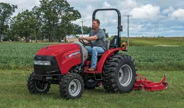 RELIABLE. SIMPLE. VERSATILE. Case IH compact Farmall 30A and 35A tractors are rugged, reliable machines that tackle tough chores from loading and mowing to rotary cutting and clearing snow.