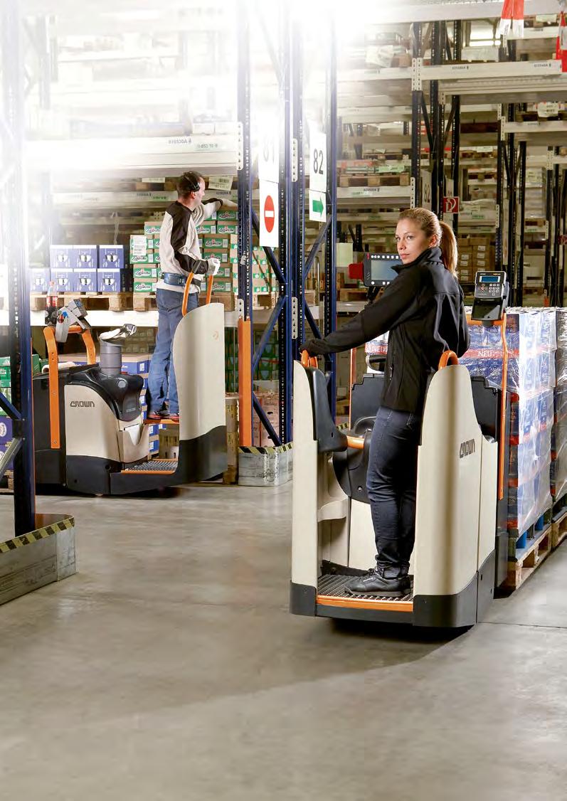 one smooth ride. Fixed with Side Entry Side entry models simplify load handling and scanning with fast on/off access and shorter walking distance to pallets.