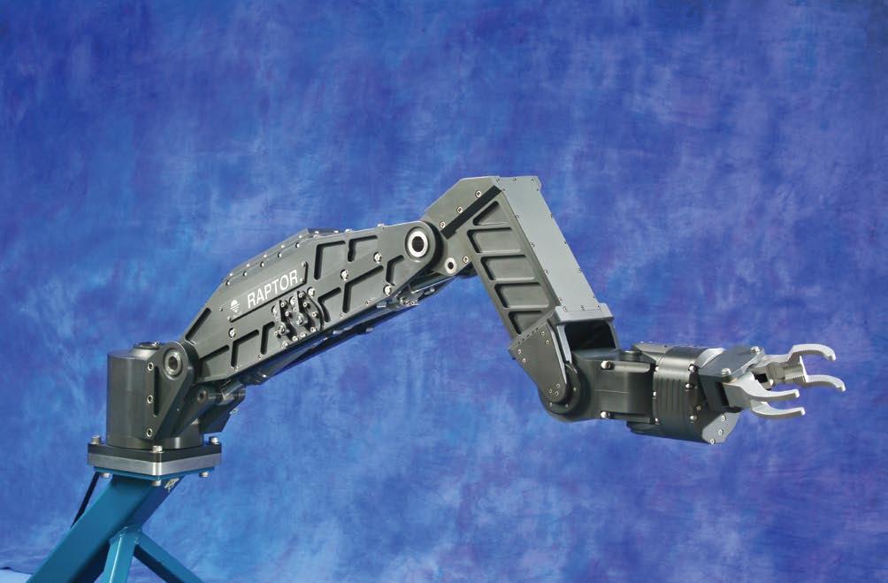 By design manipulator arms minimize overall cost of ownership.