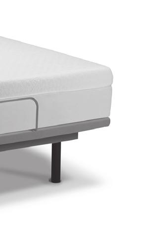 STEP 2D Place your headboard bolts through the mounting holes on both the Outer Headboard Bracket (B) and your headboard. Firmly tighten. STEP 3 Place your mattress on top of your TEMPUR-Ergo Plus.