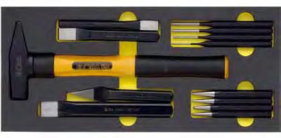 OMS-8 Module-Hand striking Tools 00004108000 OMS-8 260-150, 200 Flat Cold Chisel 1 2200 262-150 Flat Cold Chisel 261-150 Cross Cut