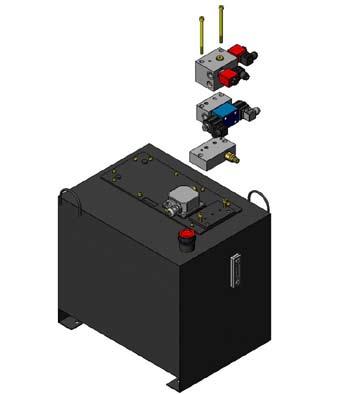 14 Bosch Rexroth Oil Control Compact power pack program I Oil immersed motor ain features: AC motors single-phase or 3-phase, 2 or 4 poles up to 5,2 kw for continous duty cycle (S1).