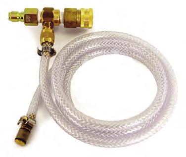 Downstream Chemical Injector Upstream Chemical Injector Siphon hose Siphon hose