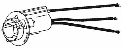 GXL 8" Leads Chrysler '89-'99 BULB 99-8049 Replaces: 4124081, 4399576, 88860482, LS157 -STOP, TURN & TAIL LAMPS