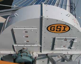 FEATURES BUCKET ELEVATOR HEAD SECTION A reliable GSI bucket elevator gives you maximum throughput and less grain damage, ensuring efficient operation.