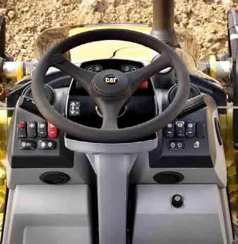 All Wheel Braking All Wheel Braking is standard on all 444E Backhoe loaders. When driving in two wheel drive, applying the brakes engages four wheel drive, maximising brake effectiveness.