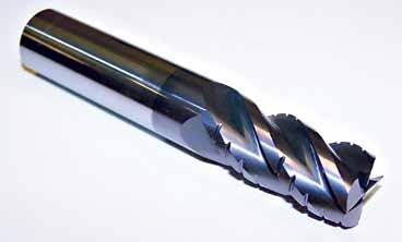Series 190 PRO-4 Vibration Reducing - Square End PRO-4 The Patented PRO-4 solid carbide hybrid cutter combines the best elements of our Finishing End Mill and our Rougher-Finisher.