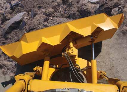 Attachments enhance productivity and versatility A great dozer can only deliver great results with the right attachments.