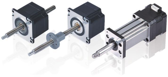 NEMA SIZE 23 (57mm) Hybrid Stepper Motor Linear Actuator The NEMA 23 hybrid precision linear actuator is capable of 910N (205 lbs-force) of continuous thrust.