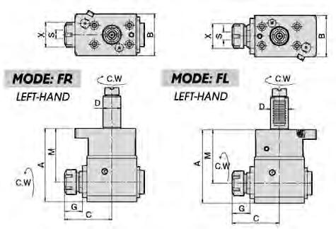 Tool Holder OKUMA OKUMA D X S MAX RPM LT15M/ LT300/ LB300MYW OK-MYW-DA4032A 40 2-20 ER32 Dimensions ( mm ) A B C G 38 6000 74.