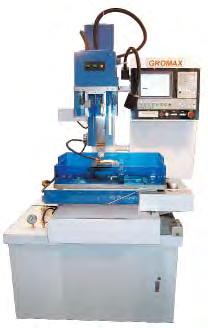 of electrode, size of electrode & material of work piece Auto Electrode Change (AEC) is possible to adapt on this machine.